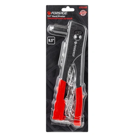 Заклепочник ручной (L-250мм, заклепка - 2.4, 3.2, 4.0, 4.8) в блистере