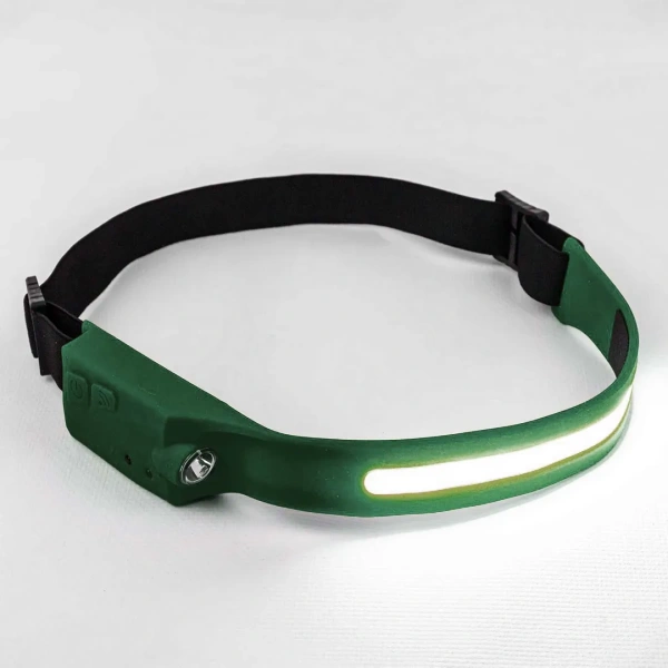 Фонарь налобный ударопрочный (3-4.5V, 3W, IPX4)