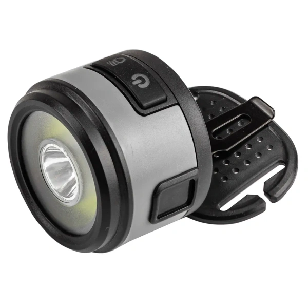 Фонарь налобный аккумуляторный с налобной лентой многофункциональный (7 реж. раб, аккум. 500мАч, 250Лм, время работы 2-3ч, время зар. 3-4ч)