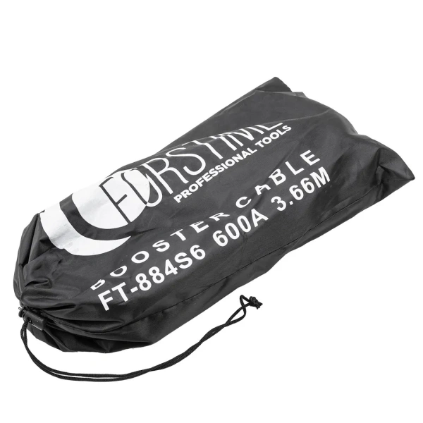 Стартовые провода 600 Aмпер, 3.5м, Øкабеля 10мм, Øжилы 0.25мм, кол-во жил 196 (морозостойкая изоляция), в чехле