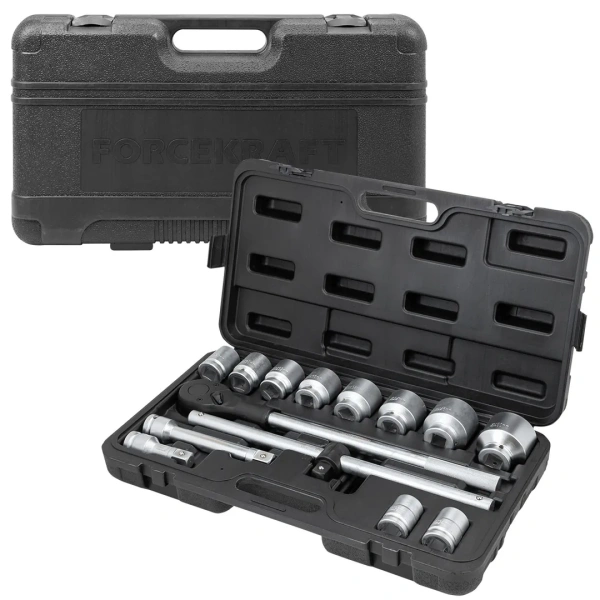Набор инструментов 14пр. 3/4''6гр.(22,24,27,30,32,36,38,41,46,50), в кейсе