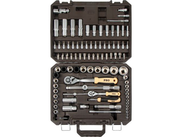 Набор головок и бит 94пр. 1/4",1/2" PRO STARTUL DAKAR (PRO-094DK)