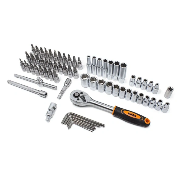 Набор инструментов 216пр. 1/4''3/8''1/2''(6гр.)(4-32мм)