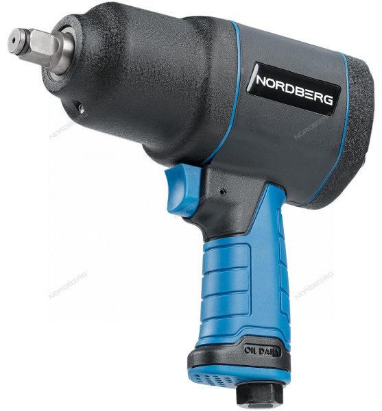 Пневмогайковерт ударный NORDBERG NP14074, 1/2", 745Нм