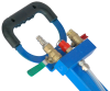 Пневматический домкрат 3-секционный с ручкой AE&T T08103A (3т)