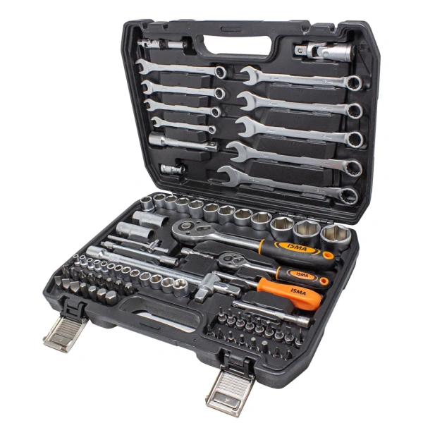 Набор инструментов 82пр.1/4''1/2''(6гр.)(4-32мм)