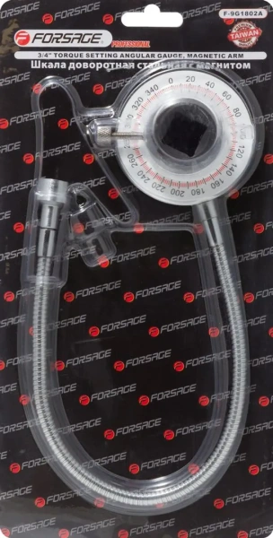 Шкала доворотная с магнитом 3/4'', в блистере