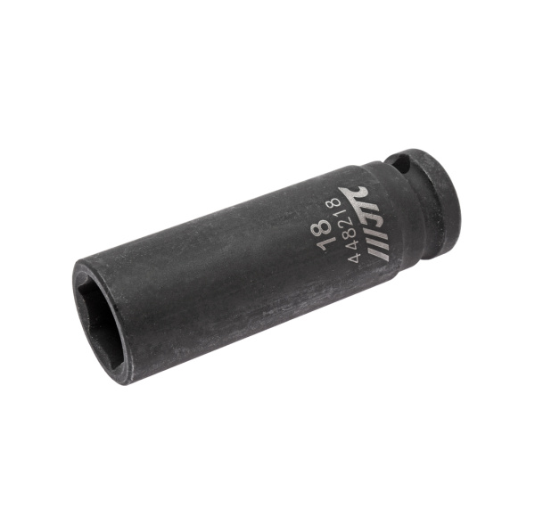 Головка торцевая ударная глубокая JTC 448218 (1/2", 18 мм, L=82 мм)