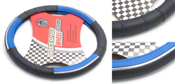 Чехол руля HL-408BK/BL-M