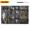 Набор инструментов "CHAMPION" в черной тележке TOLSEN TT85416 (239 предметов)