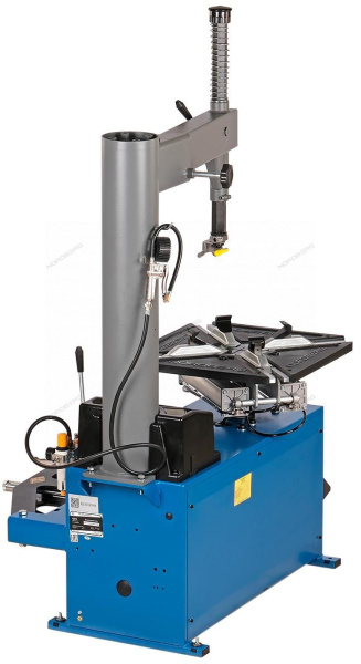 Станок шиномонтажный 380V полуавтомат двухскоростной стол с накладками синий/серый NORDBERG 4639,5 380