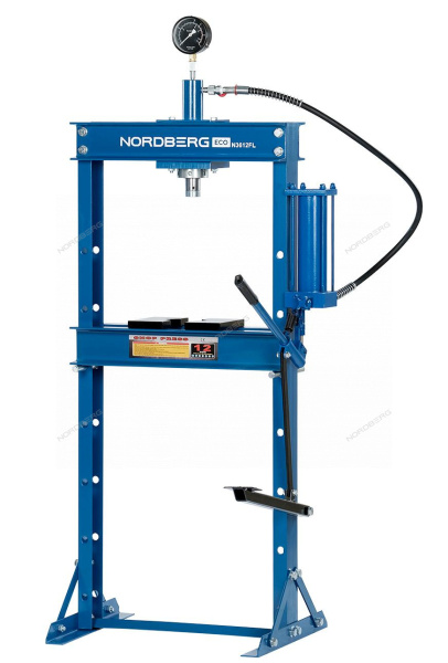 Пресс гидравлический NORDBERG N3612FL, 12 т, разборная рама