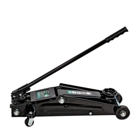 Домкрат подкатной гидравлический 3 т с вращающейся ручкой 360 градусов (h min 130мм, h max 410мм)