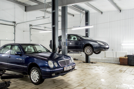 Подъёмник двухстоечный электрогидравлический г/п 5 т Хорекс Авто HL-5.0HZ-H1