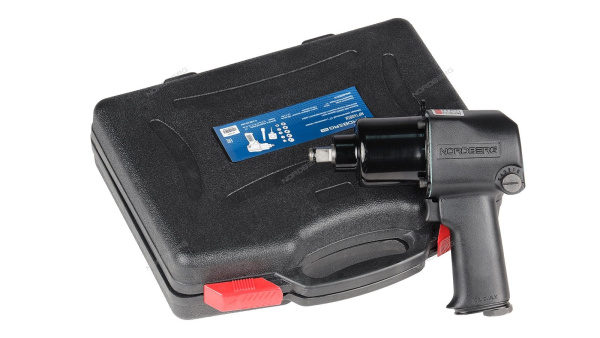 Пневмогайковерт ударный в кейсе 1/2", 850 Нм NORDBERG ECO NP14085K