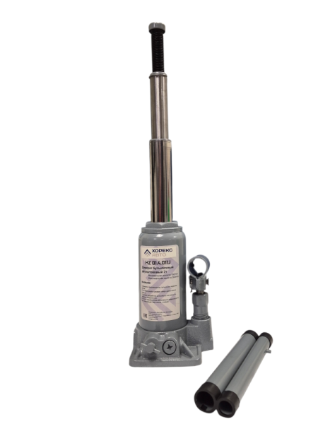 Домкрат бутылочный двухштоковый 2 т Хорекс Авто HZ 01.4.011J