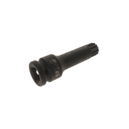 Головка торцевая ударная JTC-447716 (1/2", SPLINE, M16, L=78 мм)