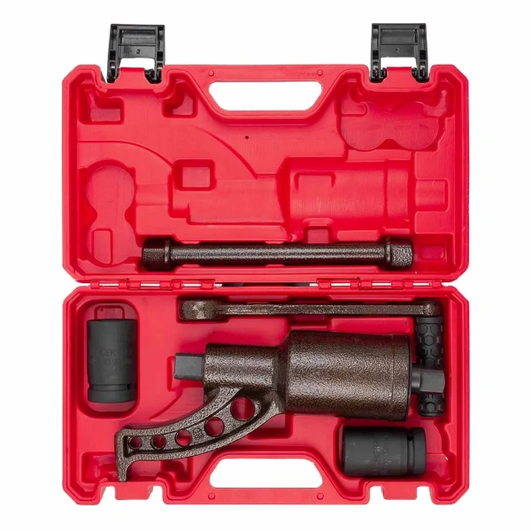 Гайковерт ручной с редуктором 1''(Головки-32мм и 33мм, длина-270мм, передаточное число 1:68, 6200 Н/м)