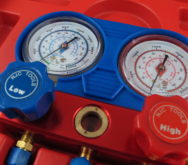 Измеритель давления хладагента кондиционера (R134a) MHR-04107