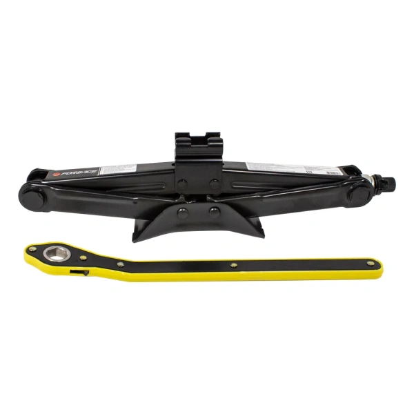 Домкрат механический ''ромб''1.5т ST-105С с трещоточной ручкой(h min 104мм, h max 385мм)