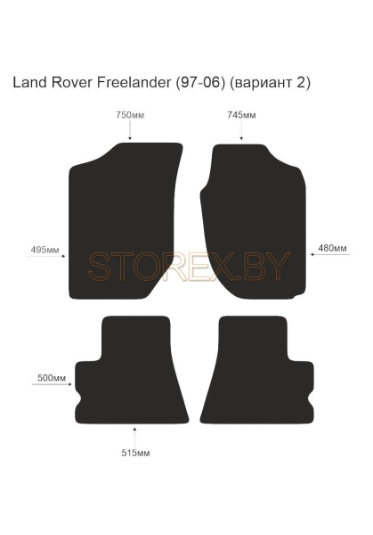 Land Rover Freelander (97-06) (вариант 2) copy