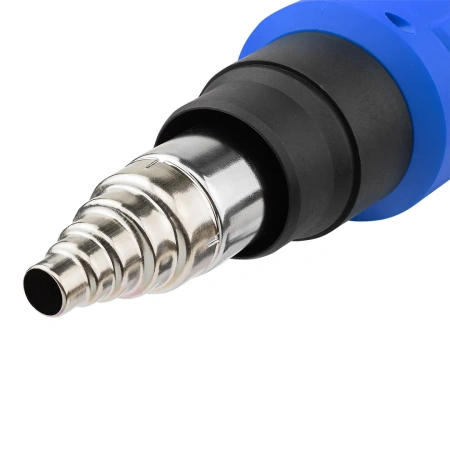 Фен промышленный электрический с насадками 2000Вт