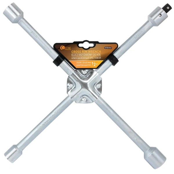 Ключ балонный крестовой 1/2''(17х19,21х22мм)