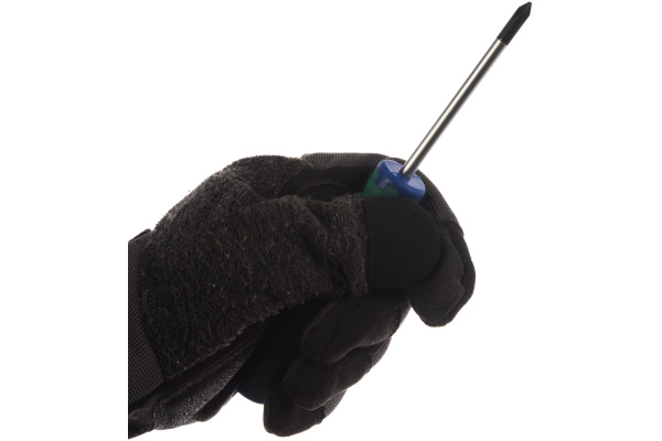 Отвертка стержневая крестовая D70P175, ударная, силовая под ключ, PH1х75