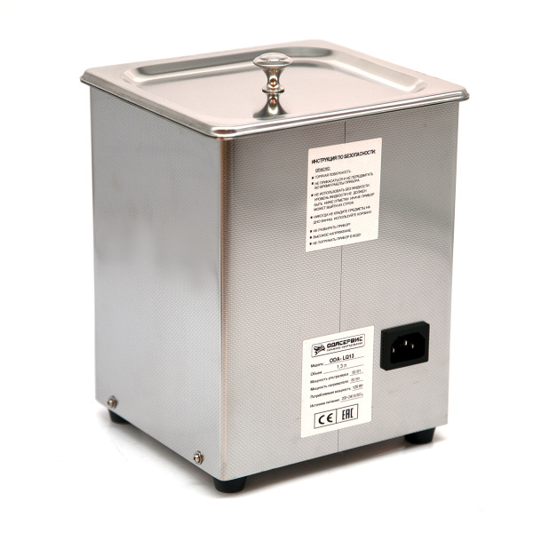 Ультразвуковая ванна с цифровым управлением и подогревом ОДА Сервис ODA-LQ13 (1,3 л)