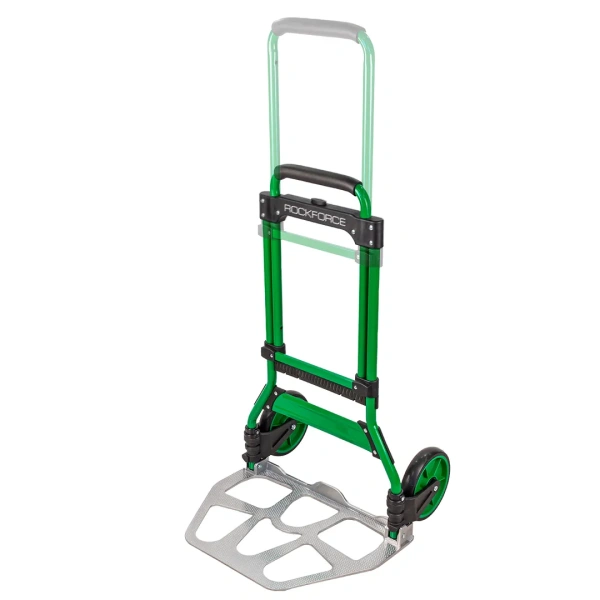 Тележка ручная складная с телескопической ручкой (г/п100кг,485х520х1110мм-в разложенном полож.,485х350-рабочая площадка, 175мм-Ø колес)