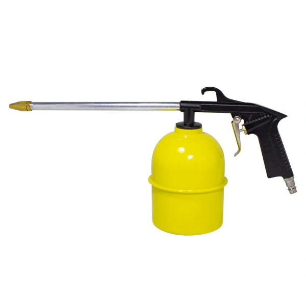 Пневмопистолет для мойки двигателя с бачком(расход воздуха 130 л/мин, емкость бачка 600мл)