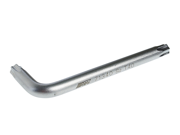 Ключ TORX Г-образный JTC 71340 (T40, L=76 мм)