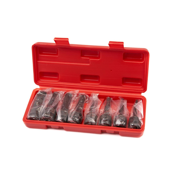 Набор головок ударных ROSSVIK ST241 (1/2", Hex, H5-H19, 8 предметов)