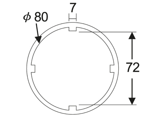 Головка для гаек муфты переднего главного вала транмиссии JTC 4193 (3/4", 72 мм, SCANIA)