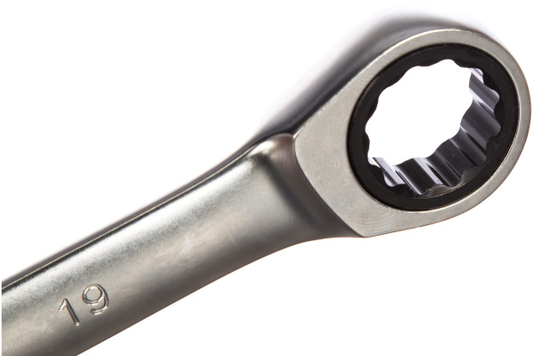 Ключ трещоточный комбинированный 19 мм KING TONY 373119M