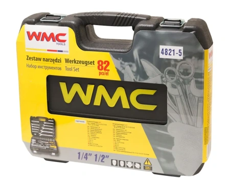 Набор инструментов 82пр. 1/4'', 1/2''(6гр)(4-32мм)